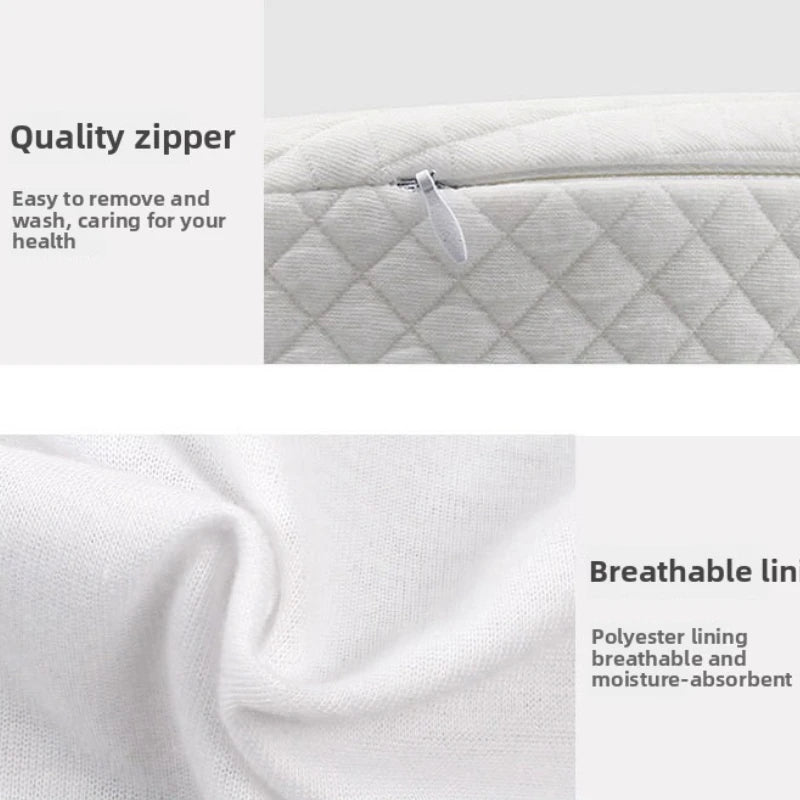 Almohada Anti-Reflujo para Bebé — Posicionador de Sueño Seguro